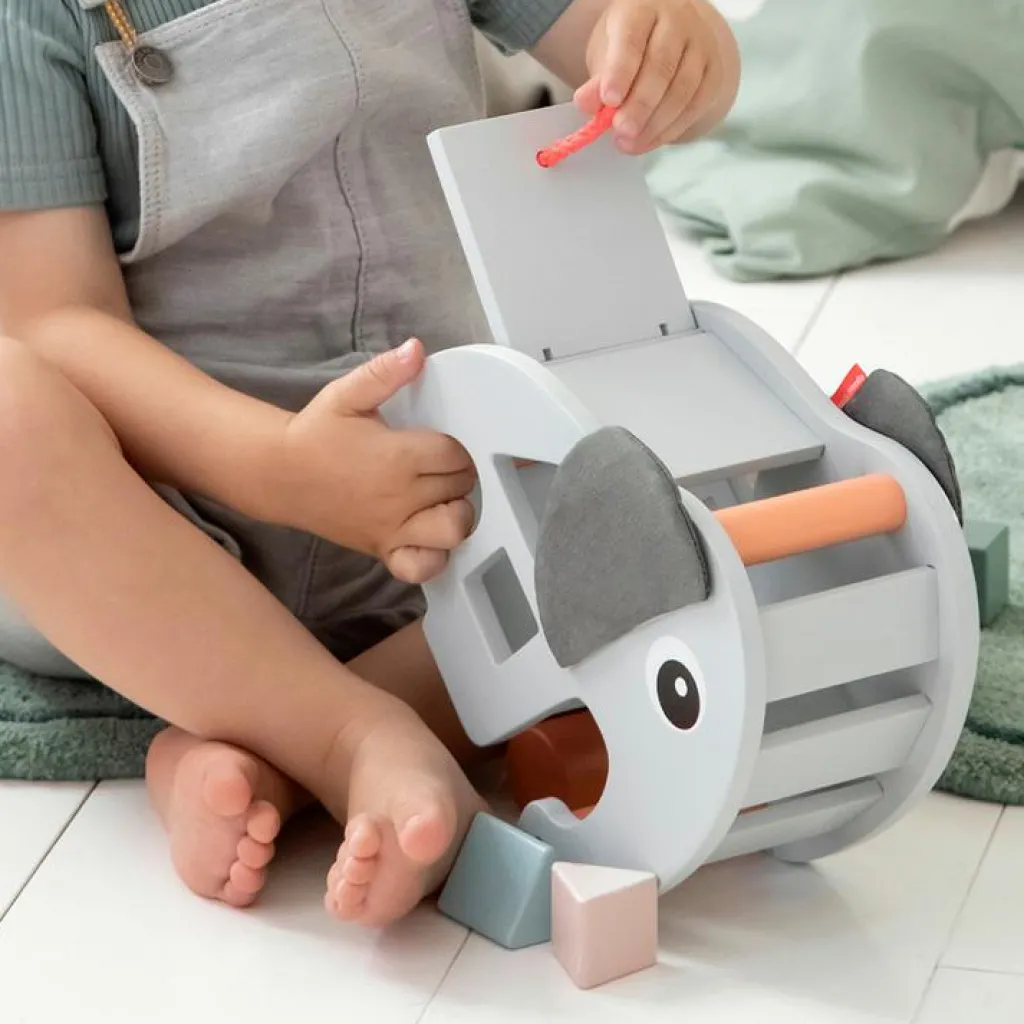 New Boîte à formes Elphee Gris Jouet À Encastrer