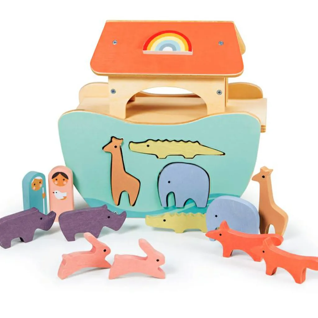 Online Boîte à formes La petite Arche de Noé Jouet À Encastrer