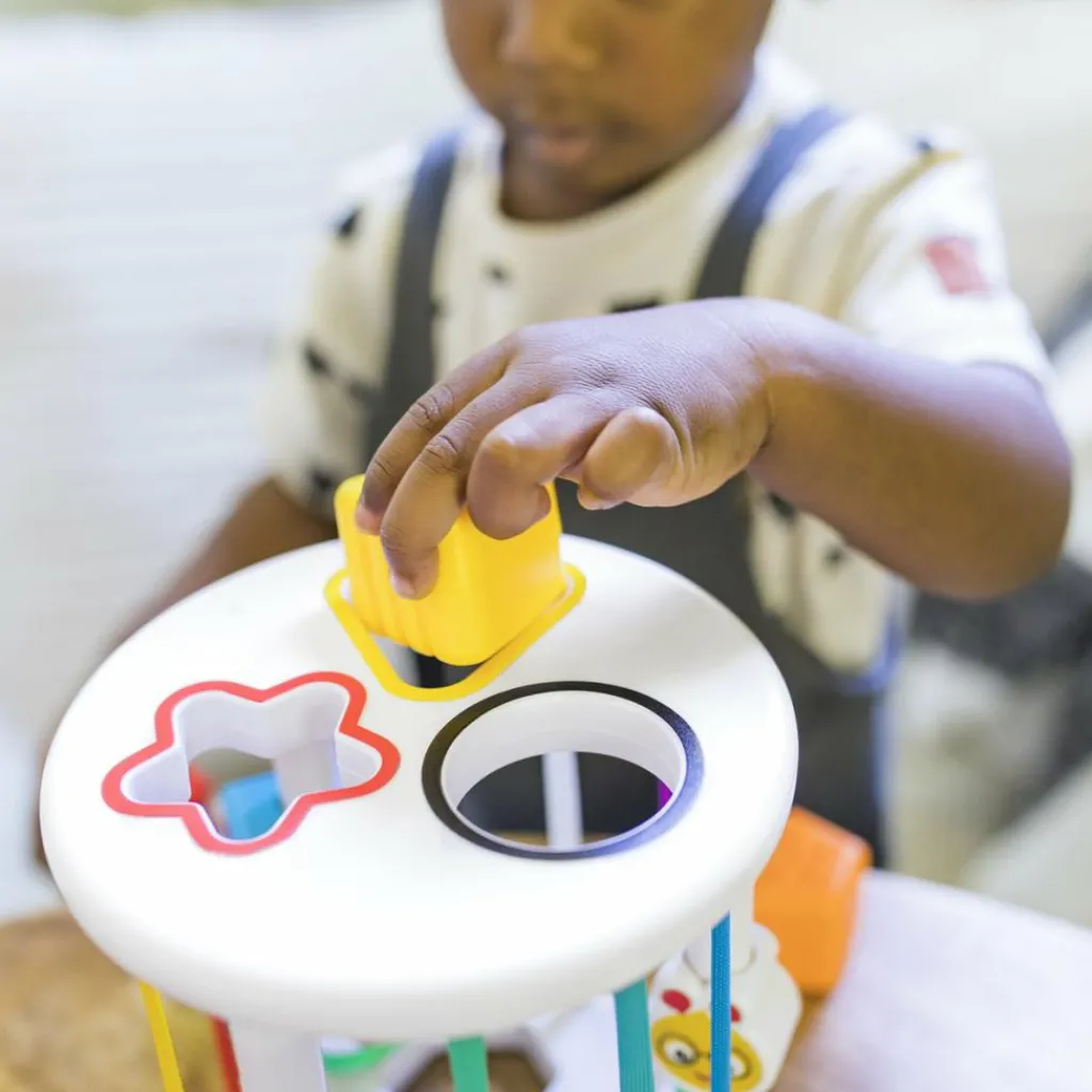 New Boîte à formes Zèbre et Chenille Jouet À Encastrer