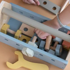 Discount Boîte à outils en bois Etabli Et Outils