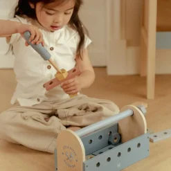 Boîte à outils en bois FSC Etabli Et Outils