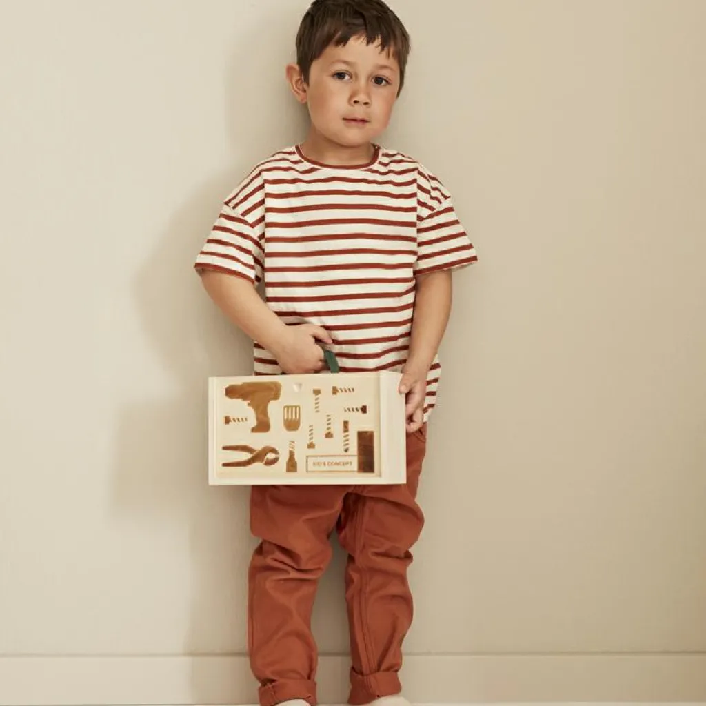 New Boîte à outils en bois Kid's Hub Etabli Et Outils