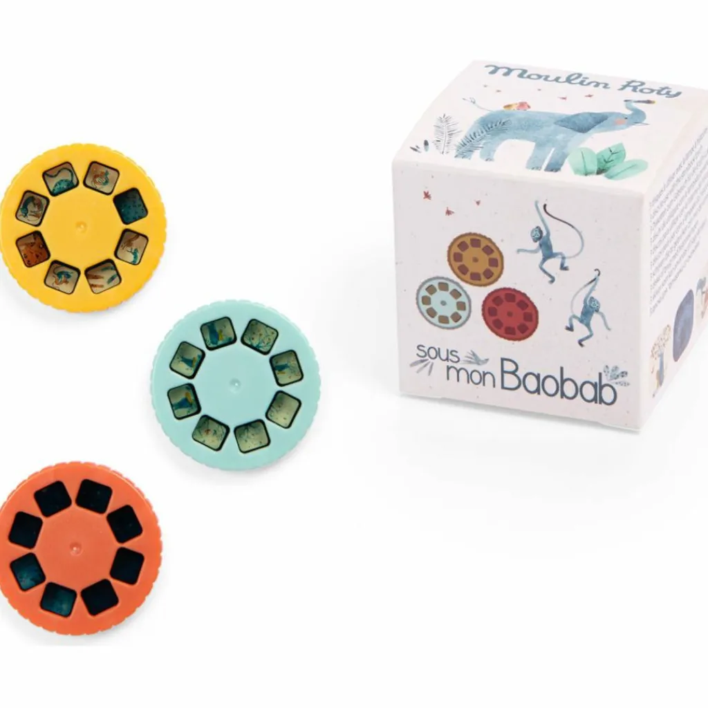 Sale Boîte de 3 disques pour lampe à histoires Sous mon baobab Lampe À Histoires