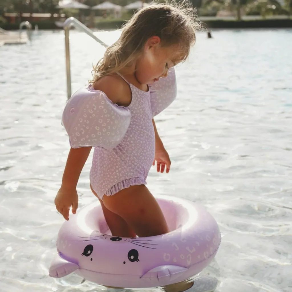 Best Bouée animal Léopard lila (55 cm) Bouée