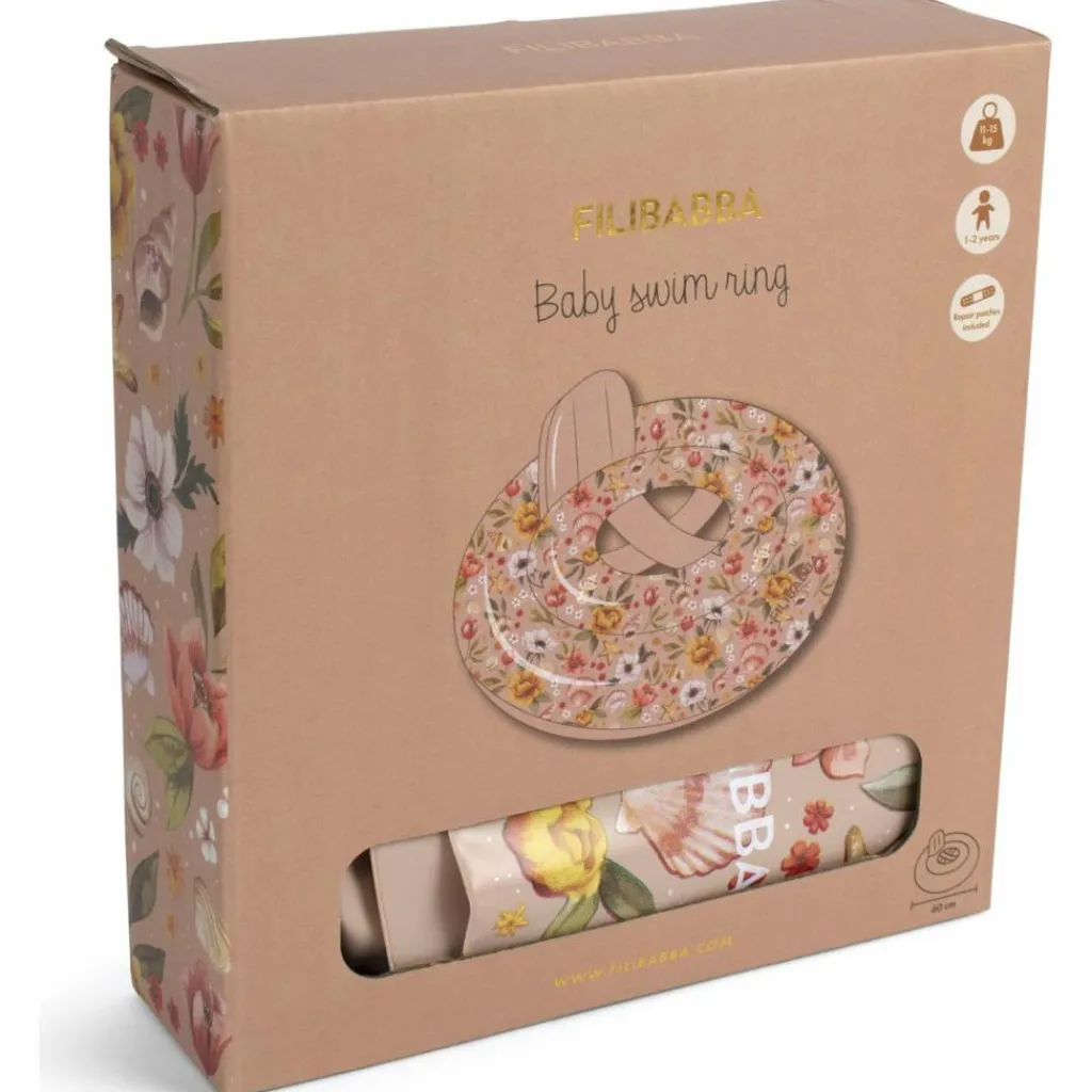 Bouée anneau de bain pour bébé Alfie Ocean Blossom Bouée