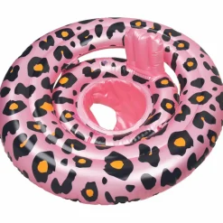 Best Bouée bébé Léopard rose et doré Bouée