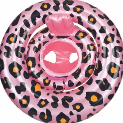 Best Bouée bébé Léopard rose et doré Bouée