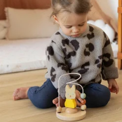 Outlet Boulier en bois avec tour à empiler Boulier