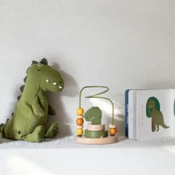 Sale Boulier en bois avec tour à empiler Mr. Dino Boulier