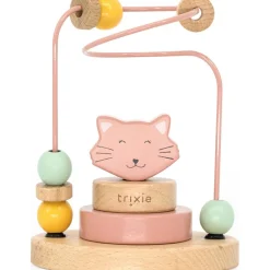 Best Boulier en bois avec tour à empiler Mrs. Cat Boulier