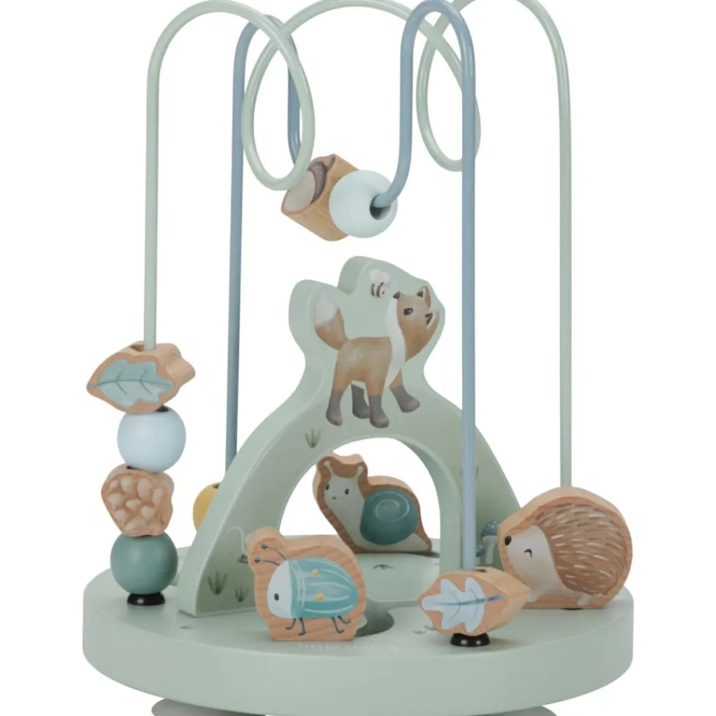 Clearance Boulier spirale renard en bois FSC Forest Friends Boulier