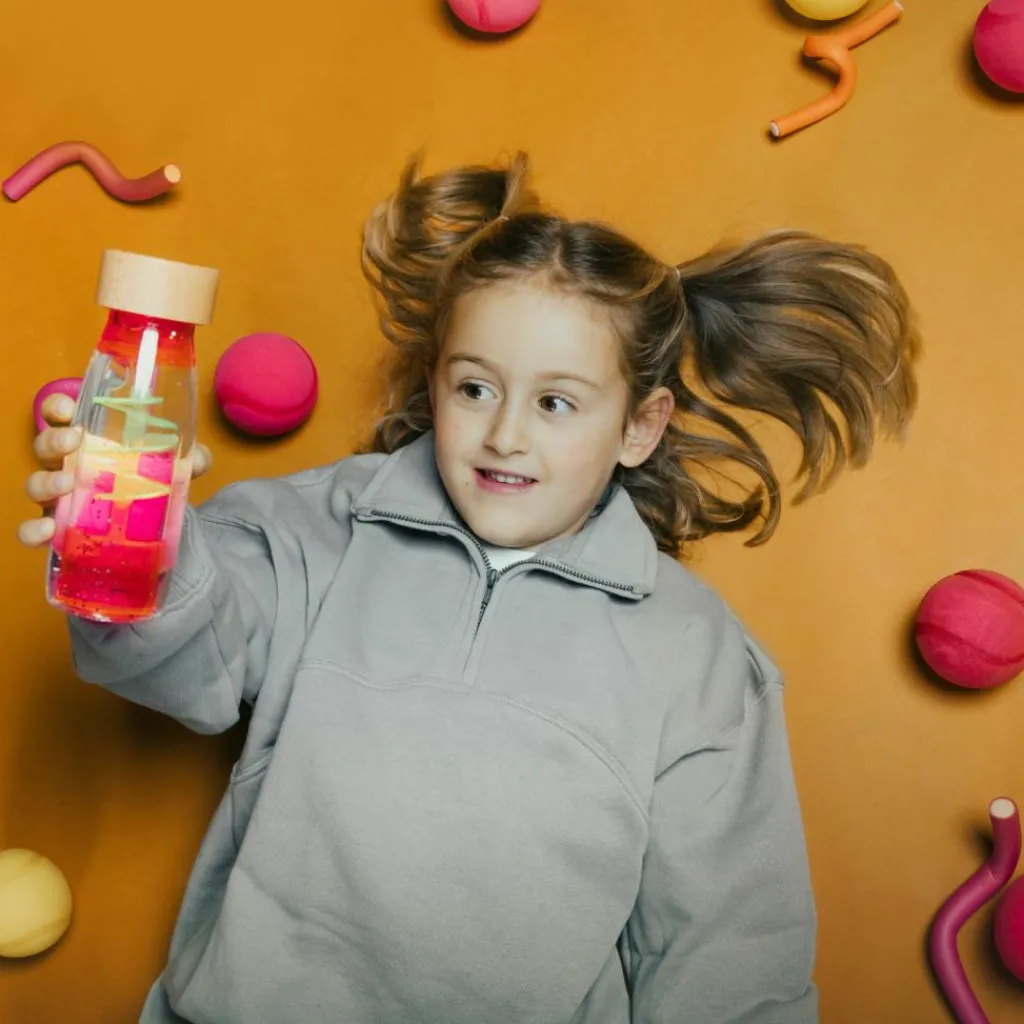 Best Bouteille sensorielle Move Spiral Pink Bouteille Sensorielle