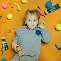 Sale Bouteille sensorielle Move Spiral Blue Bouteille Sensorielle