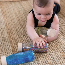 Hot Bouteille sensorielle Sound Boutons Bouteille Sensorielle