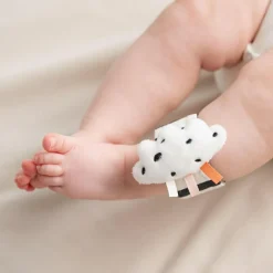 Discount Bracelet hochet lot de 2 Happy clouds Rose Hochet