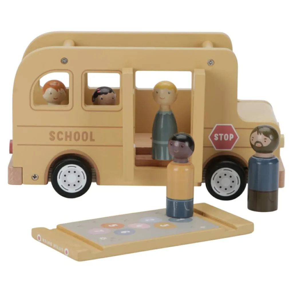Best Bus scolaire avec figurines Jouet À Tirer / Pousser