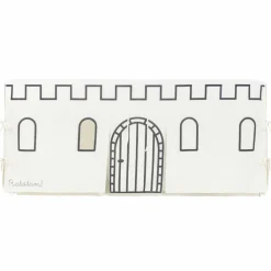 Outlet Cabane de table Château Noir et Beige (90 x 200 cm) Cabane Intérieur