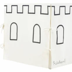 Outlet Cabane de table Château Noir et Beige (90 x 200 cm) Cabane Intérieur