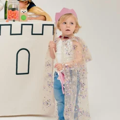 Outlet Cabane de table Château Noir et Beige (90 x 200 cm) Cabane Intérieur