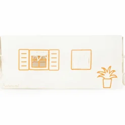 Sale Cabane de table Maison Orange et Beige (90 x 200 cm) Cabane Intérieur