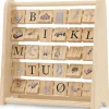 Discount Cadre de cubes en bois abécédaire Apprentissage Lecture Et Écriture