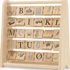 Discount Cadre de cubes en bois abécédaire Apprentissage Lecture Et Écriture