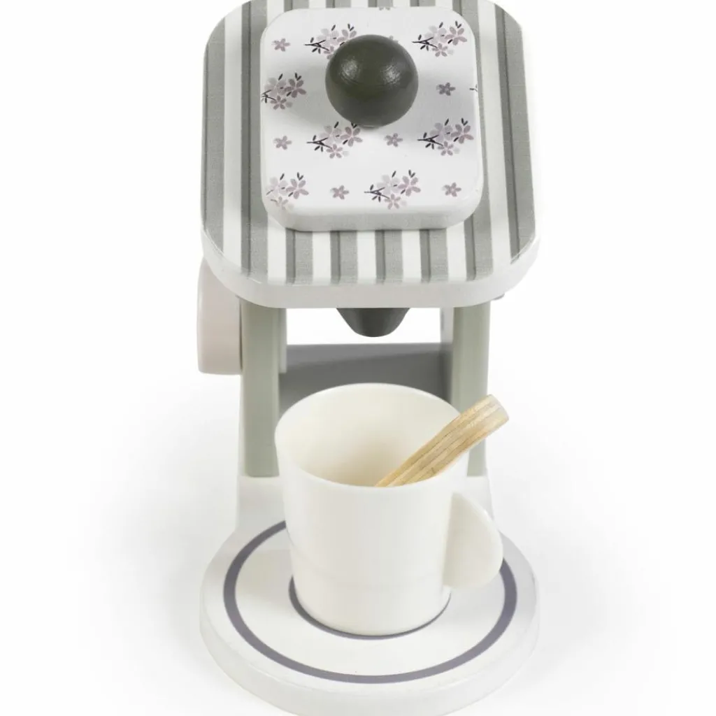 New Cafetière en bois Botton Dînette Et Aliments Factices
