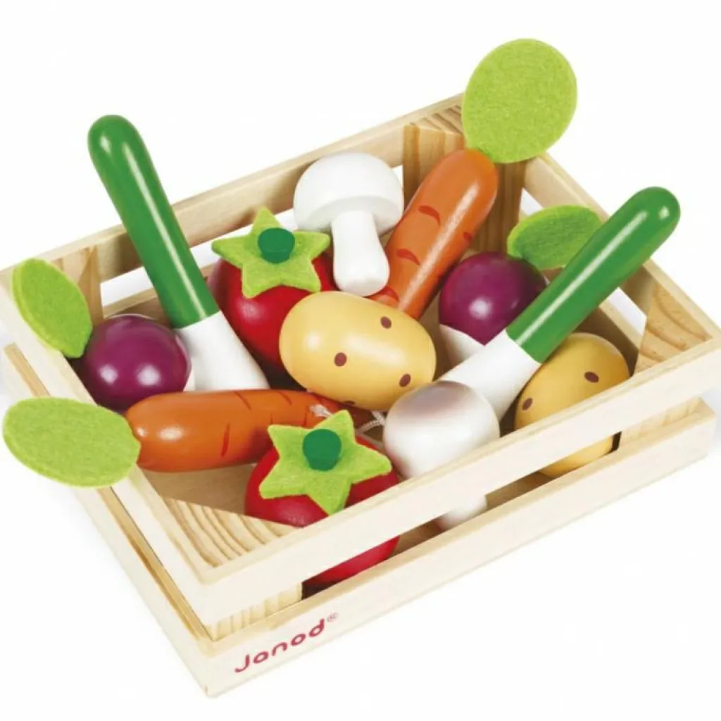 New Cagette de 12 légumes Dînette Et Aliments Factices