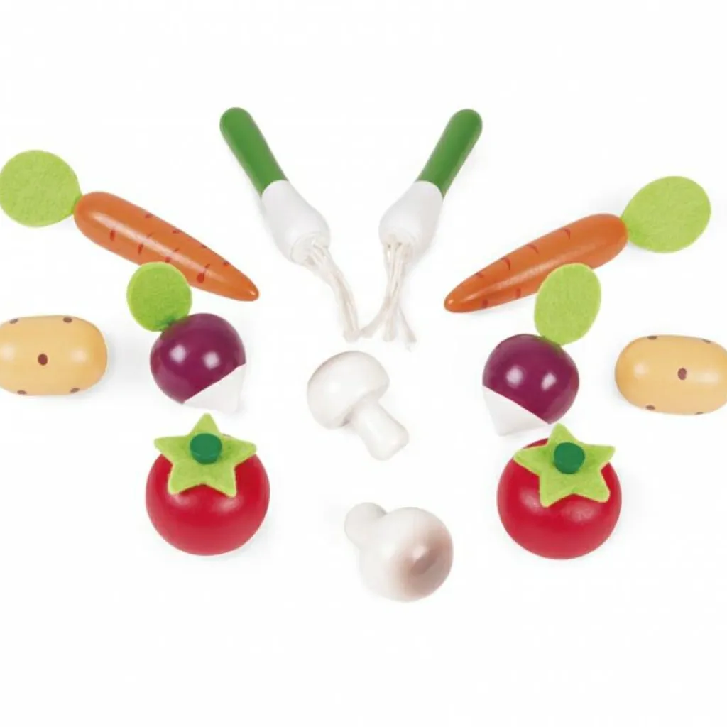 New Cagette de 12 légumes Dînette Et Aliments Factices