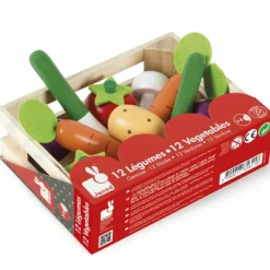 New Cagette de 12 légumes Dînette Et Aliments Factices
