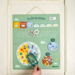 Best Calendrier ludique Au fil du temps Apprentissage Du Temps Et Quotidien