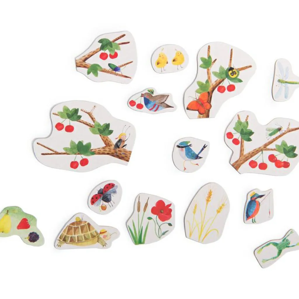 Outlet Calendrier magnétique des saisons Le Jardin du Moulin Apprentissage Du Temps Et Quotidien