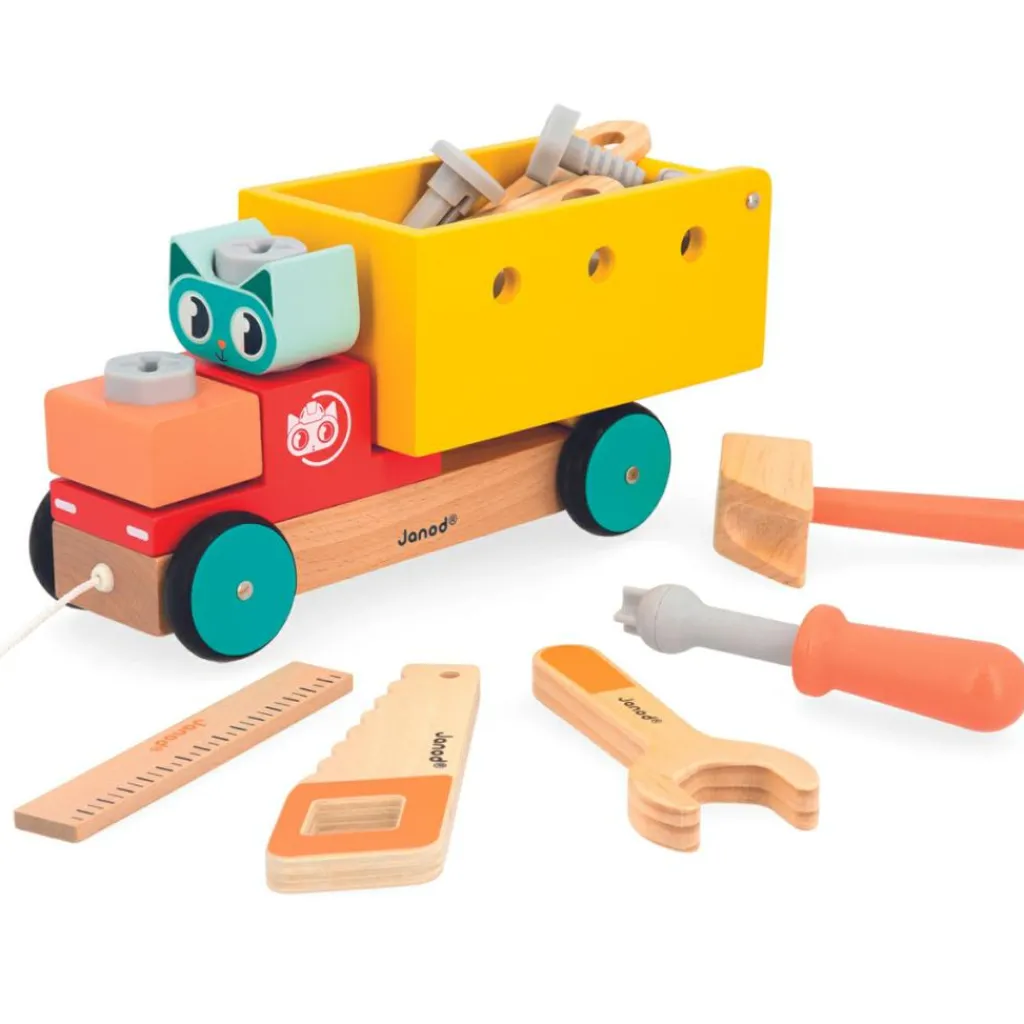 Best Camion de bricolage à tirer Brico'kids Jouet À Tirer / Pousser