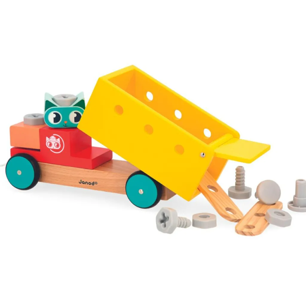 Best Camion de bricolage à tirer Brico'kids Jouet À Tirer / Pousser