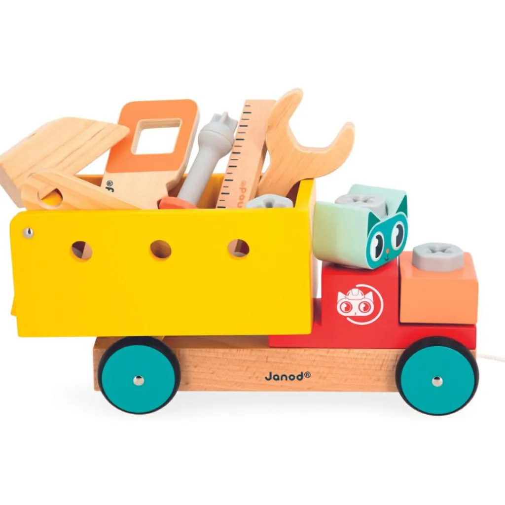 Best Camion de bricolage à tirer Brico'kids Jouet À Tirer / Pousser