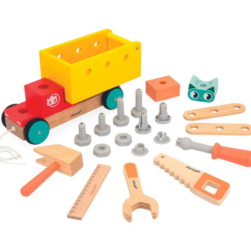 Best Camion de bricolage à tirer Brico'kids Jouet À Tirer / Pousser