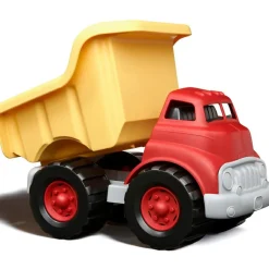 Discount Camion de construction tombereau rouge et jaune Petites Voitures, Véhicules Et Circuits