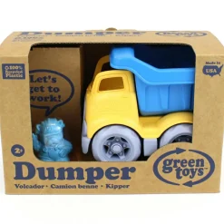 New Camion de construction tombereau bleu et jaune Petites Voitures, Véhicules Et Circuits