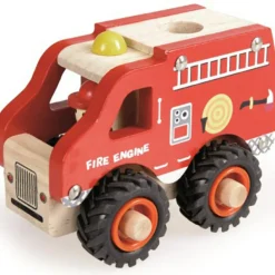 Online Camion de pompiers en bois Petites Voitures, Véhicules Et Circuits