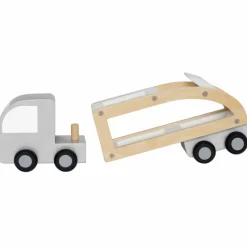Camion remorque pour voitures en bois Petites Voitures, Véhicules Et Circuits