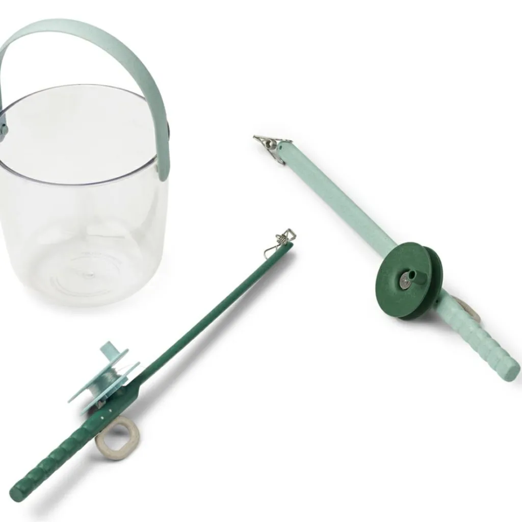 New Cannes à crabe Cora Garden Green (3 pièces) Jouet De Plage / Piscine