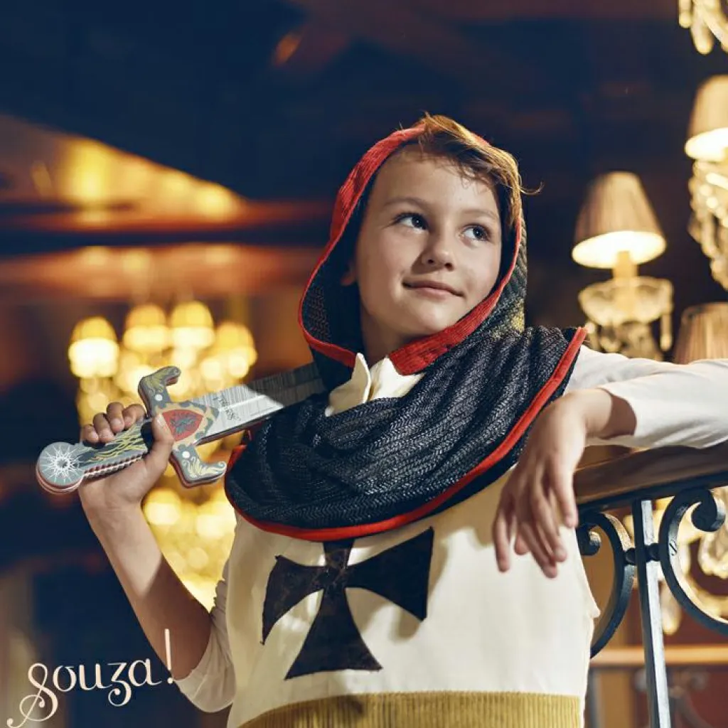 New Cape de chevalier Norman (5-7 ans) Enfant Déguisement Enfant