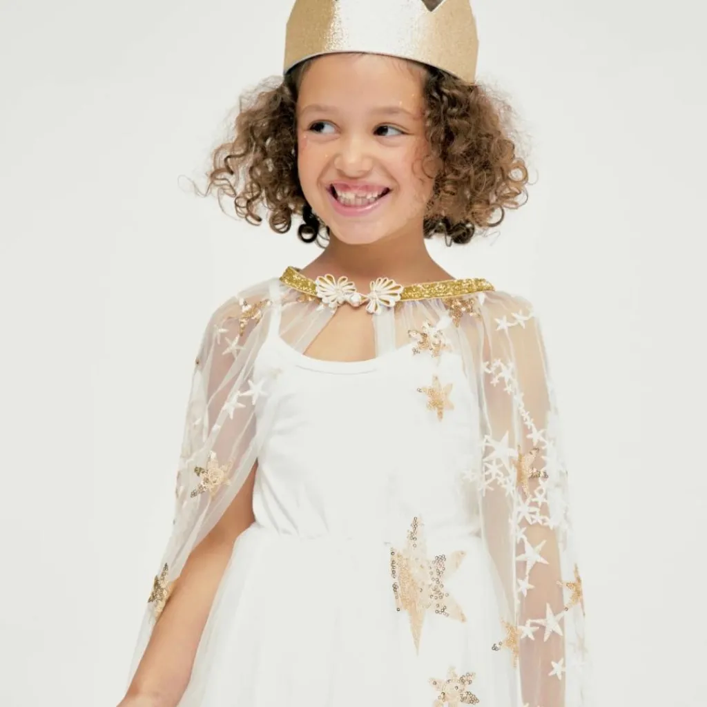 Sale Cape de fée brodée à sequins (4-10 ans) Enfant Déguisement Enfant