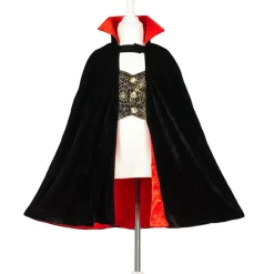 Outlet Cape Dracula avec dents de vampire (4-8 ans) Enfant Déguisement Enfant