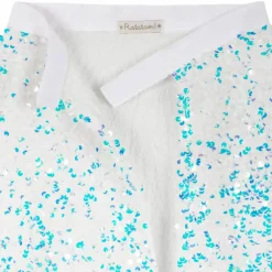 Best Cape Snowhite Blanc Holographique (4-12 ans) Enfant Déguisement Enfant