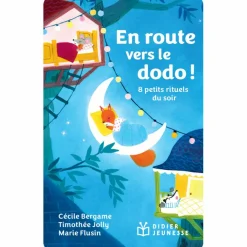 Hot Carte En route vers le dodo, 8 petits rituels du soir Conteuse