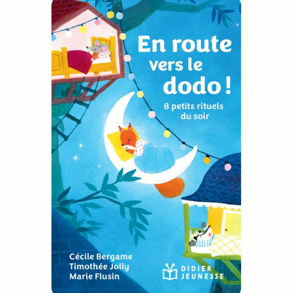Hot Carte En route vers le dodo, 8 petits rituels du soir Conteuse