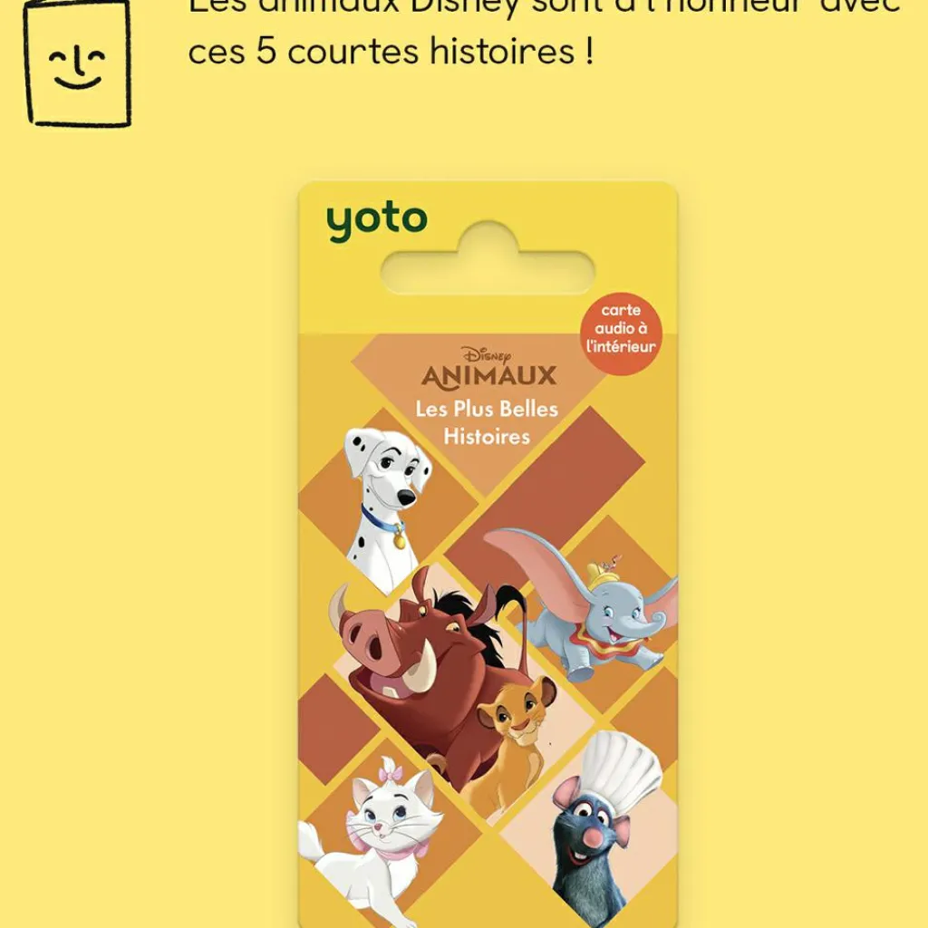 Hot Carte Les plus belles histoires Disney pour Player et Mini Conteuse