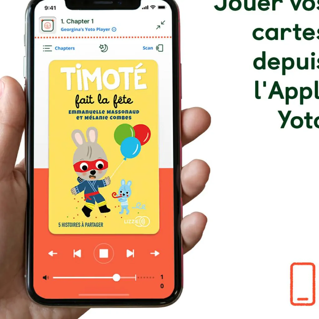Outlet Carte Timoté fait la fête pour Player et Mini (Edition 2024) Conteuse