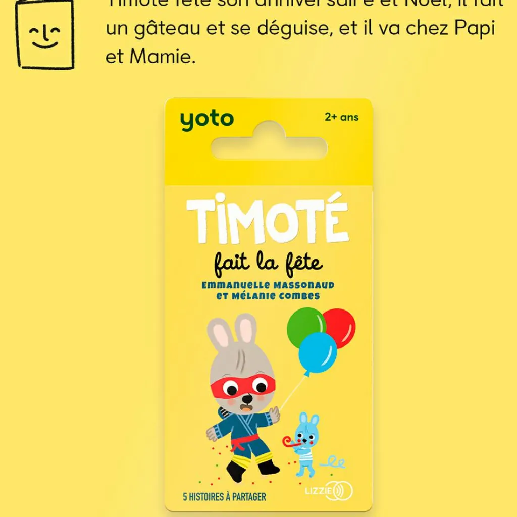Outlet Carte Timoté fait la fête pour Player et Mini (Edition 2024) Conteuse